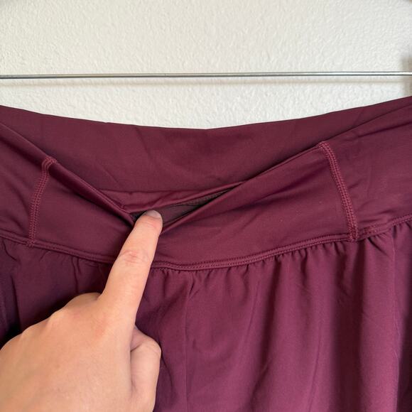 NWT Halara Breezeful Palazzo Flowy Wide Leg Casual Pants in Amaranth Purple - Picture 5 of 11